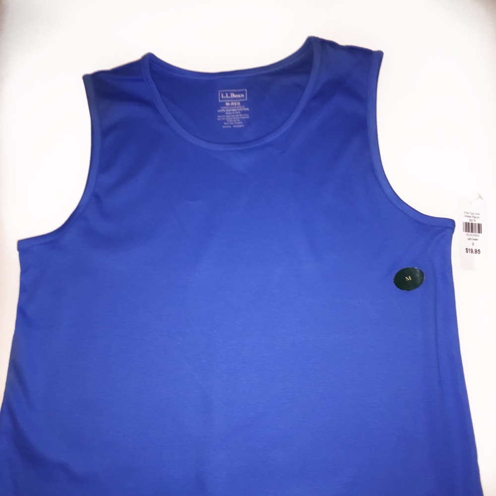 Brand new blue L.L Bean tank top with tags.